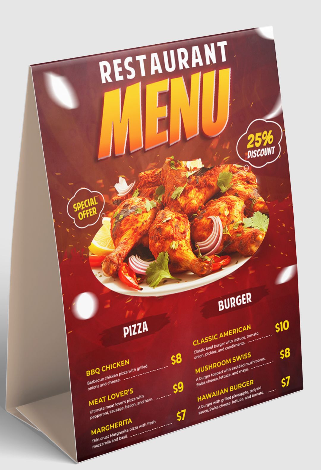 Table Top Tent Cards - Image 3