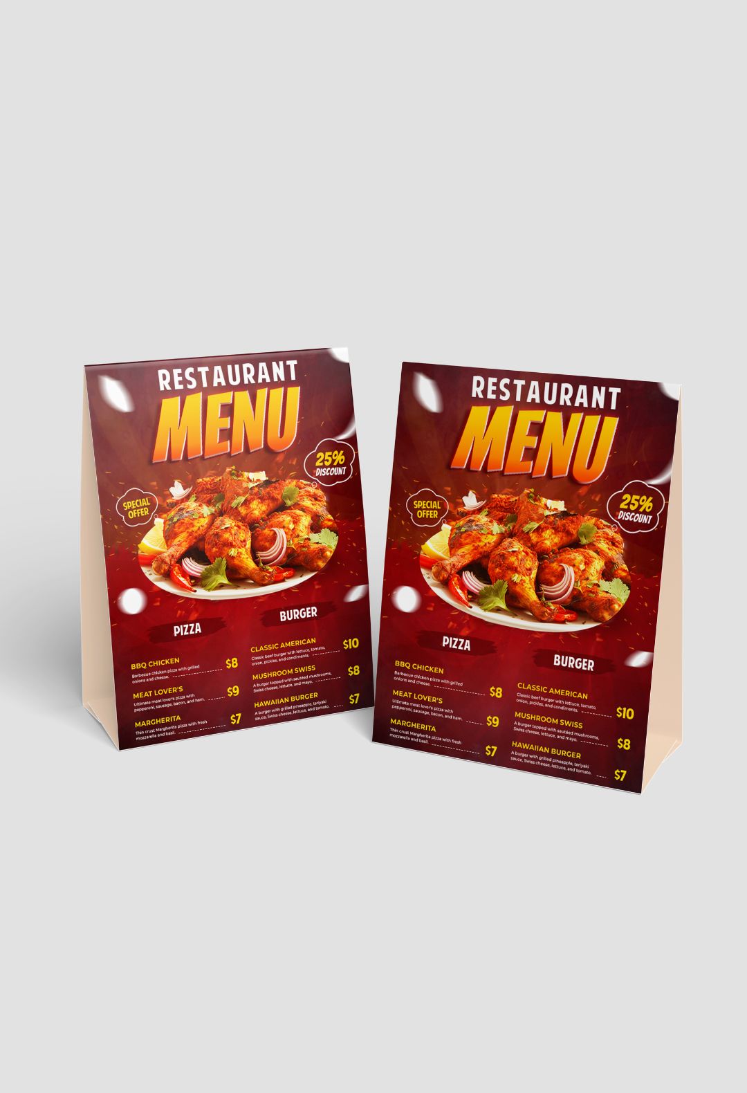 Table Top Tent Cards - Image 4