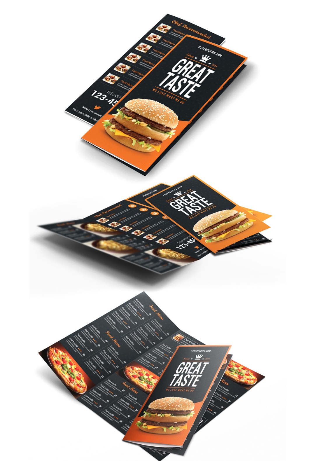 Restaurant Custom Menu Card - Image 2