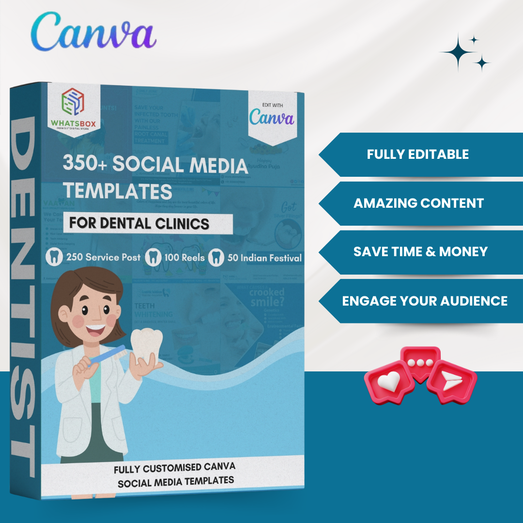 350+ Dentist Posts - Social Media Templates - Image 2