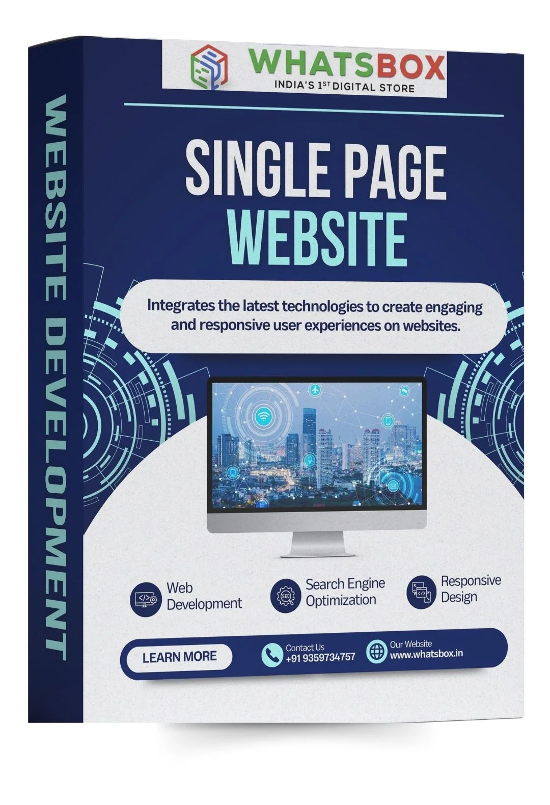 single page website