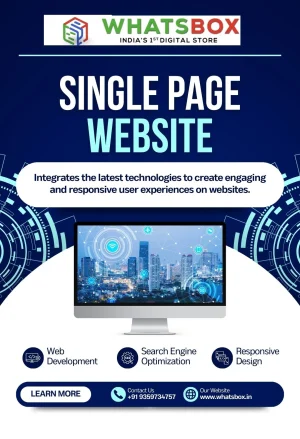 single page website