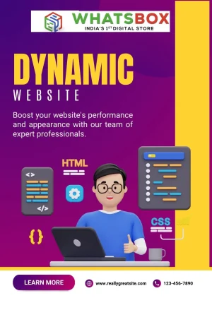 dyanmic website