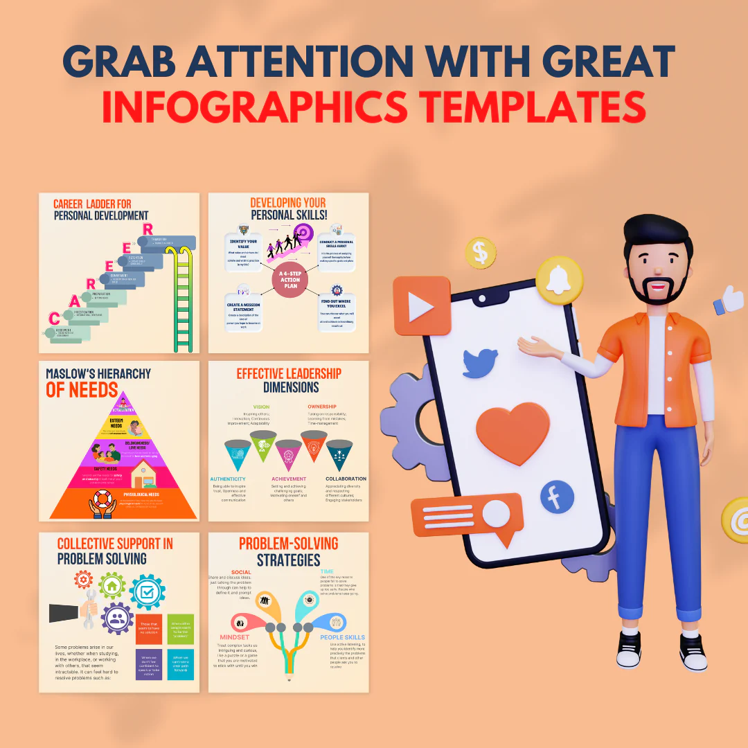 Personal Development Bundle -Social Media Templates - Image 12