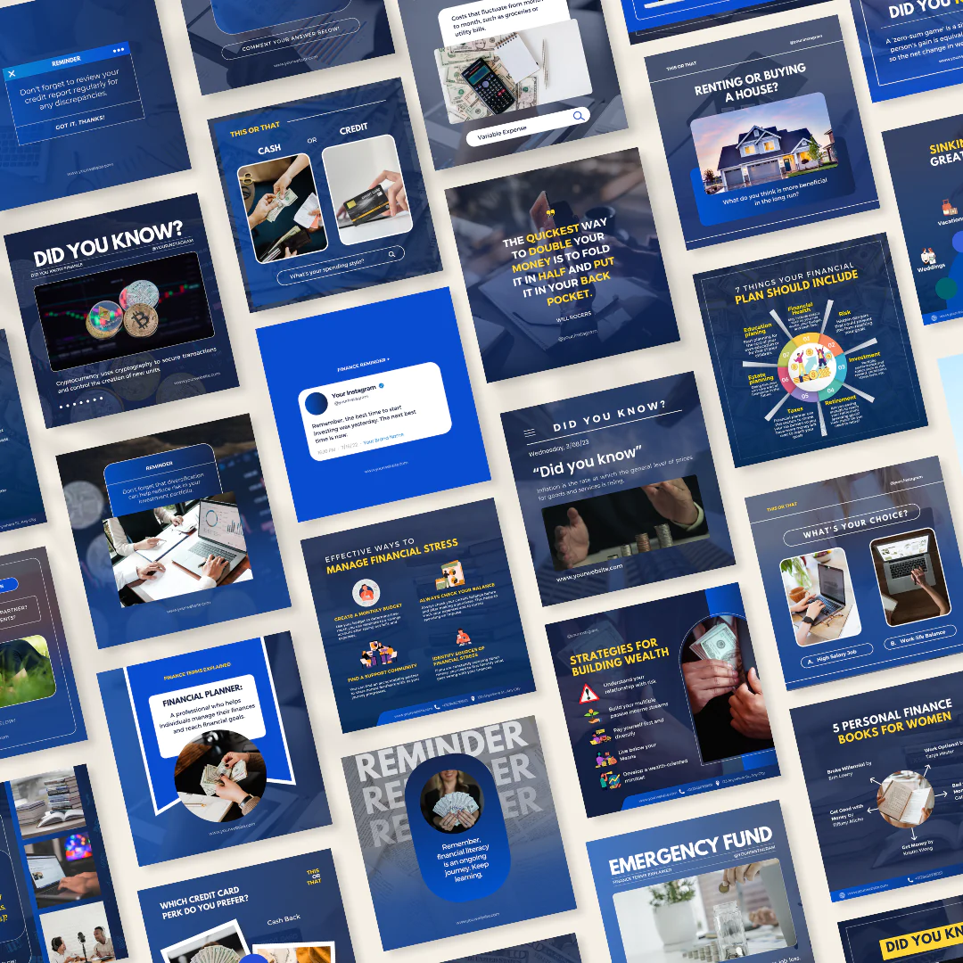 600 Personal Finance - Social Media Templates - Image 10