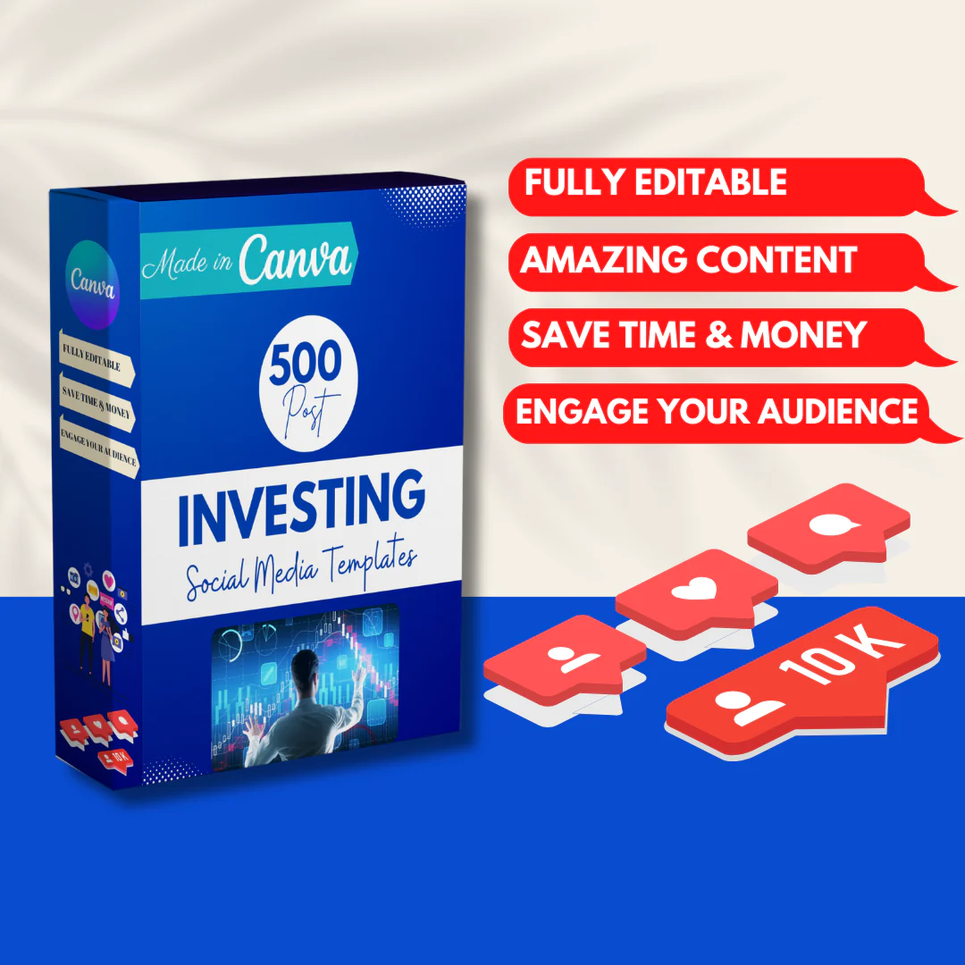 500 Investing Posts - Social Media Templates - Image 12