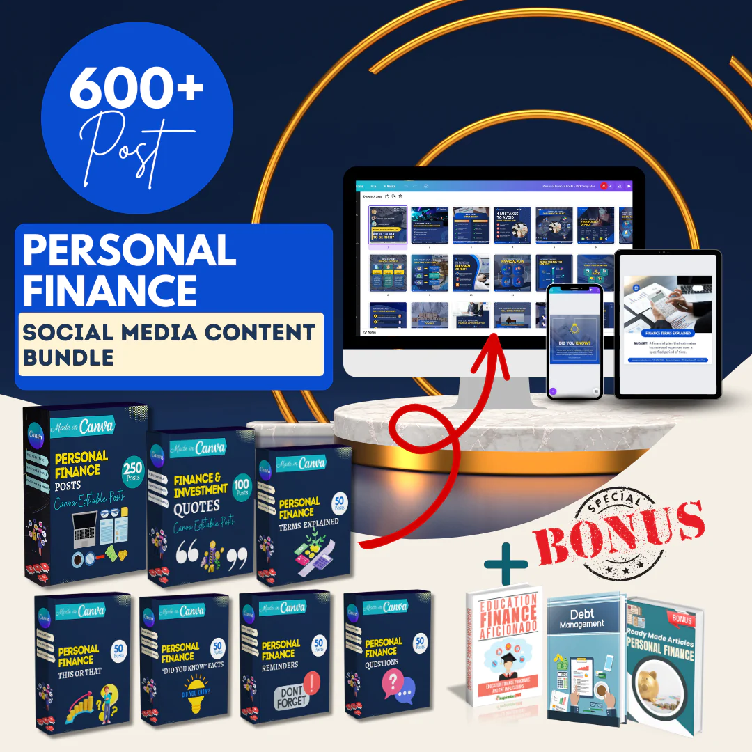 600 Personal Finance - Social Media Templates - Image 12