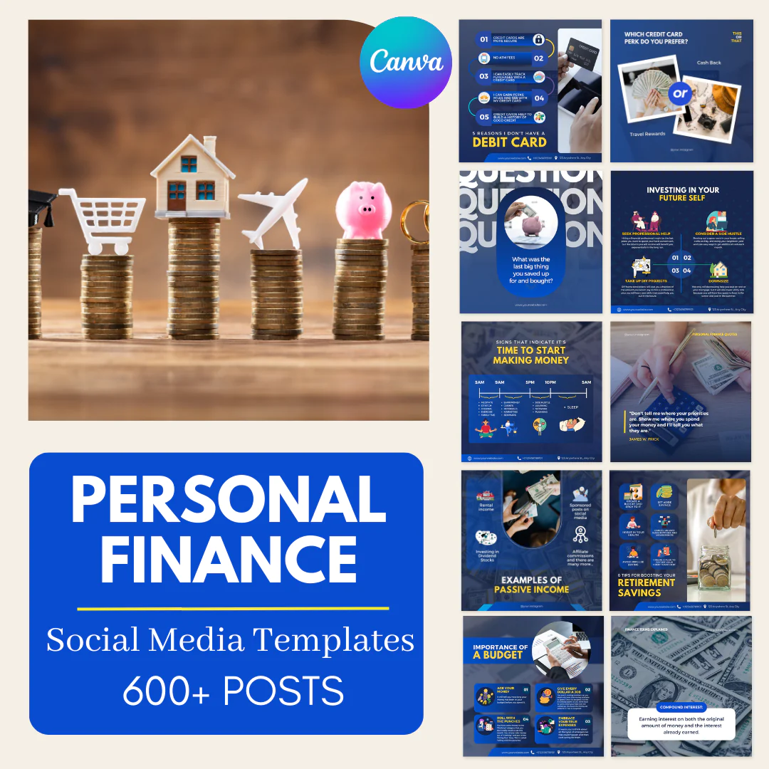 600 Personal Finance - Social Media Templates - Image 13