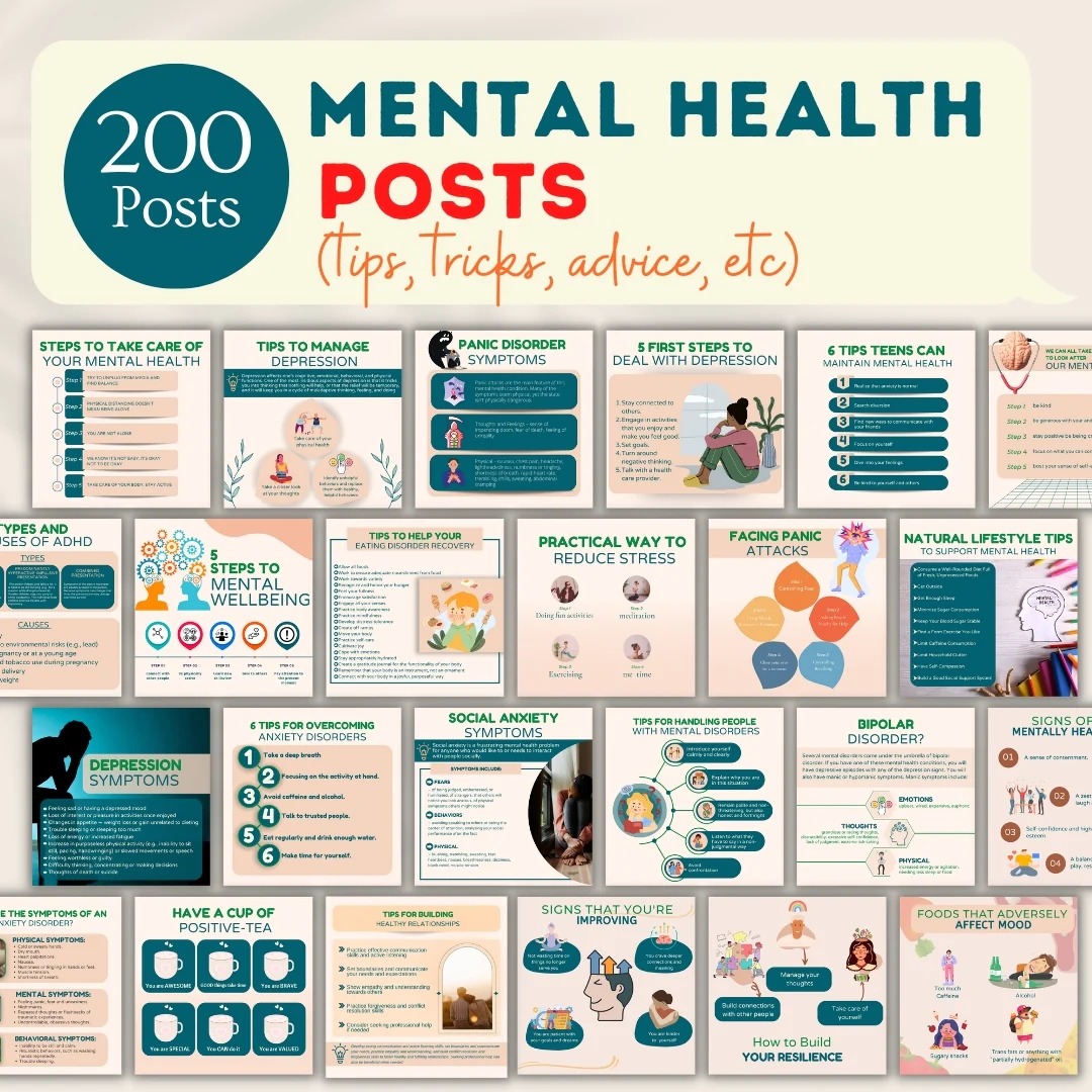 200 Online Course Posts - Social Media Templates - Image 3