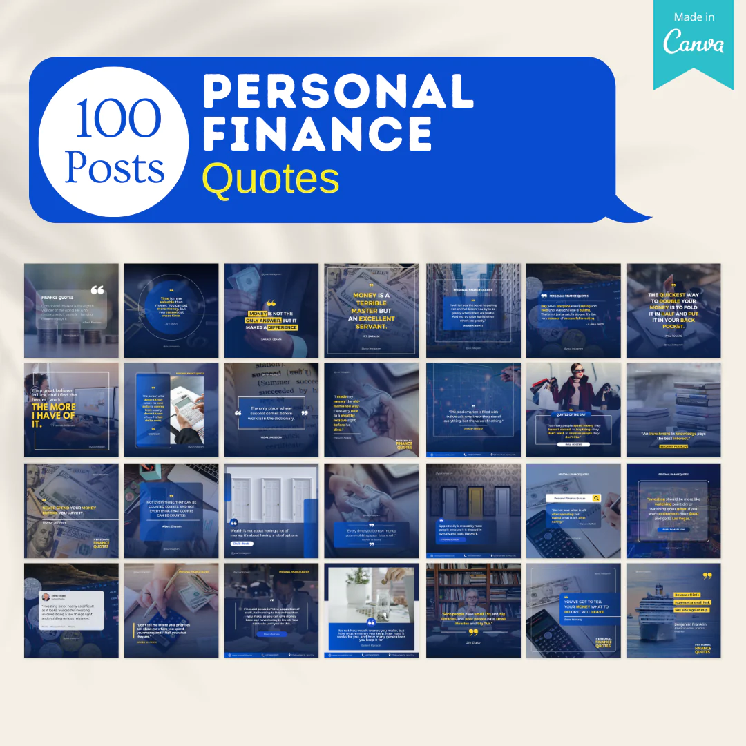 600 Personal Finance - Social Media Templates - Image 3