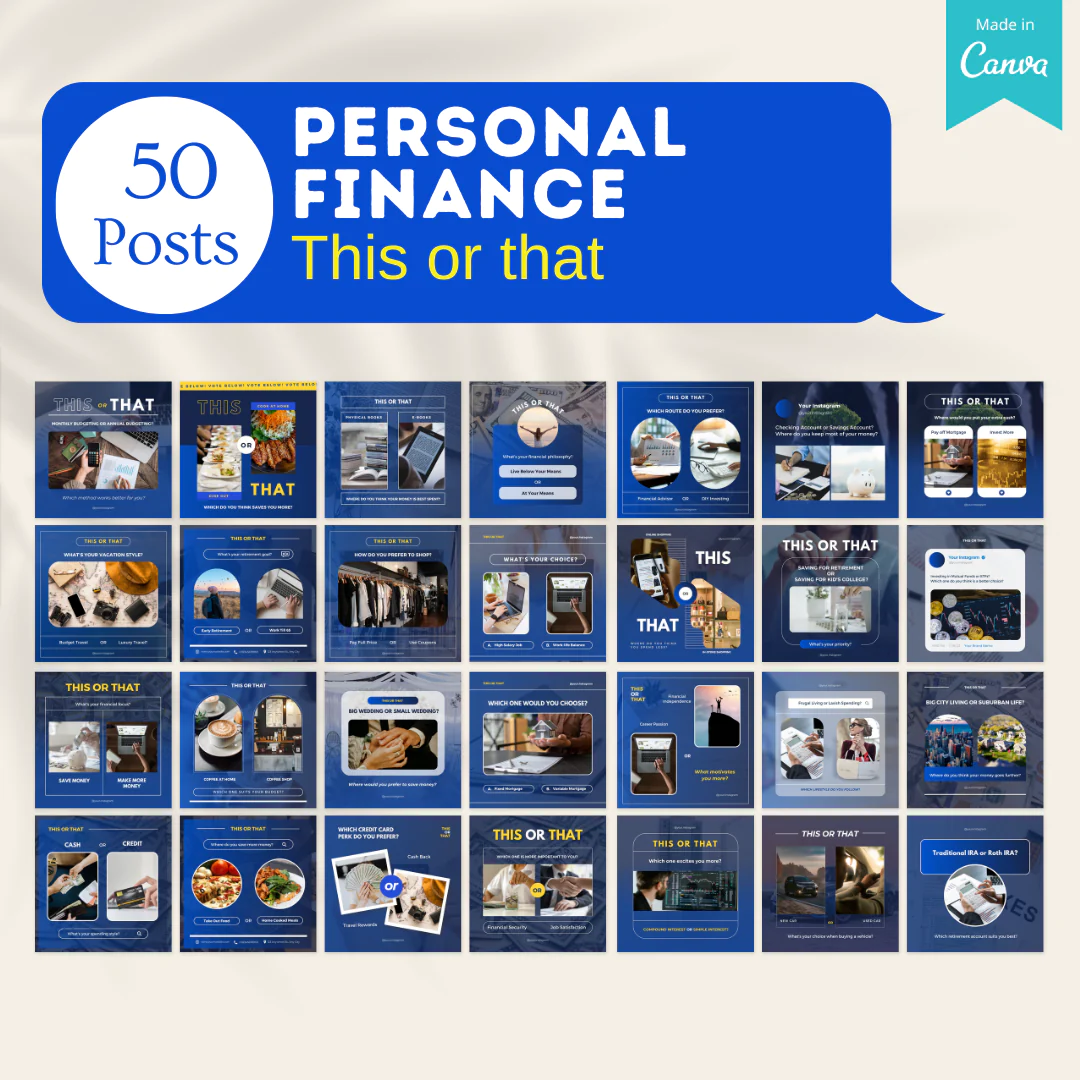 600 Personal Finance - Social Media Templates - Image 5