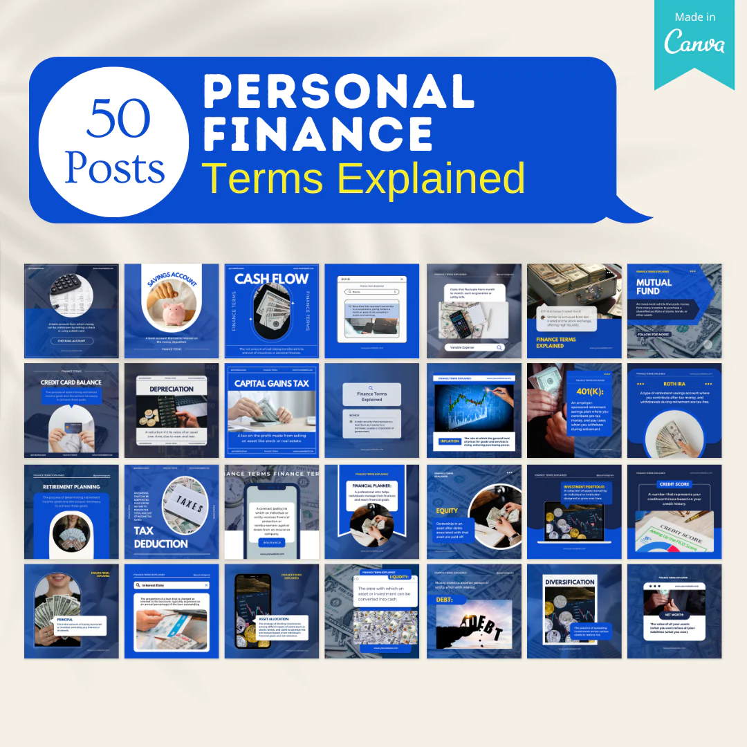600 Personal Finance - Social Media Templates - Image 7