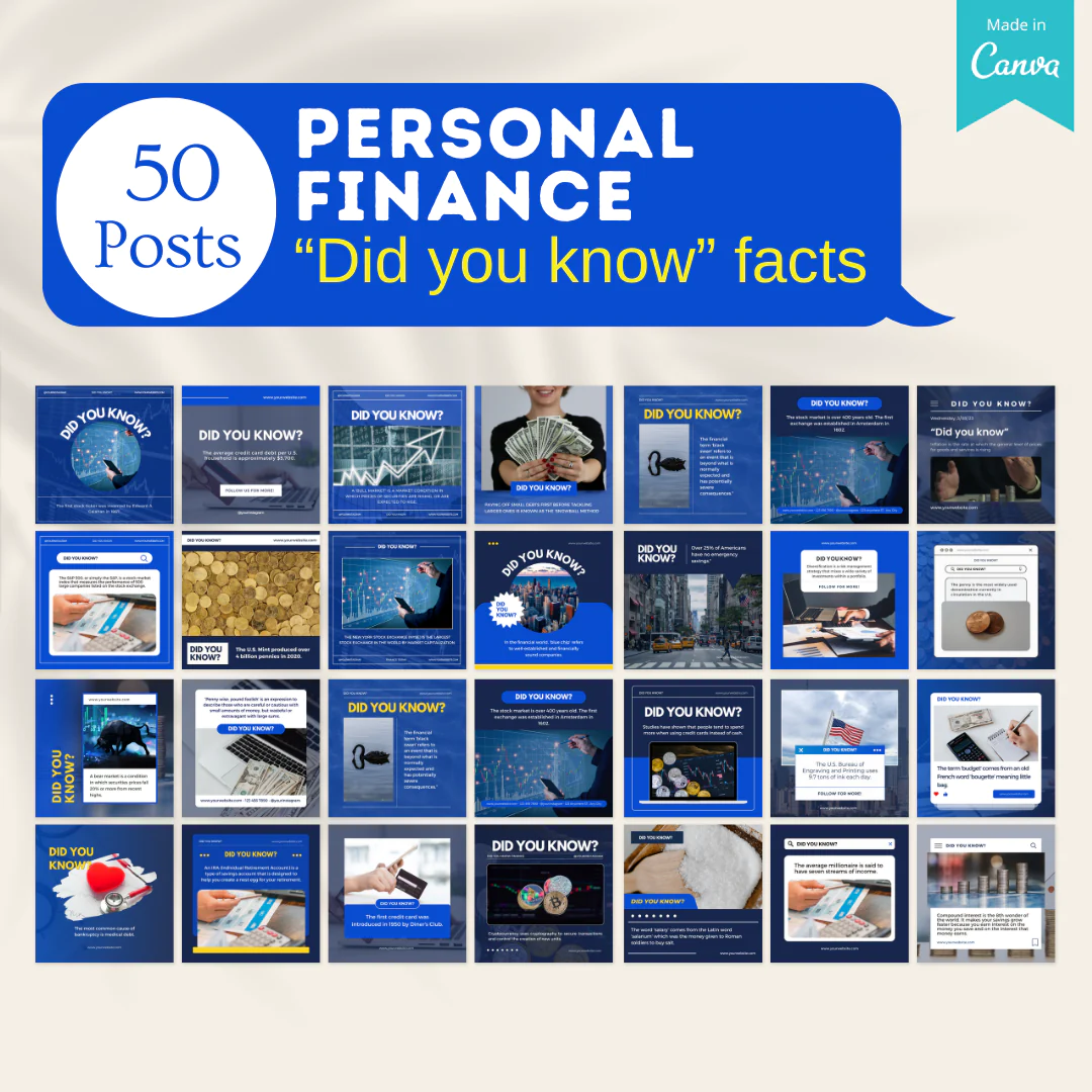 600 Personal Finance - Social Media Templates - Image 8