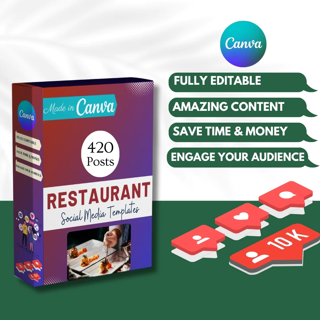 420 Restaurant Posts - Social Media Templates - Image 9