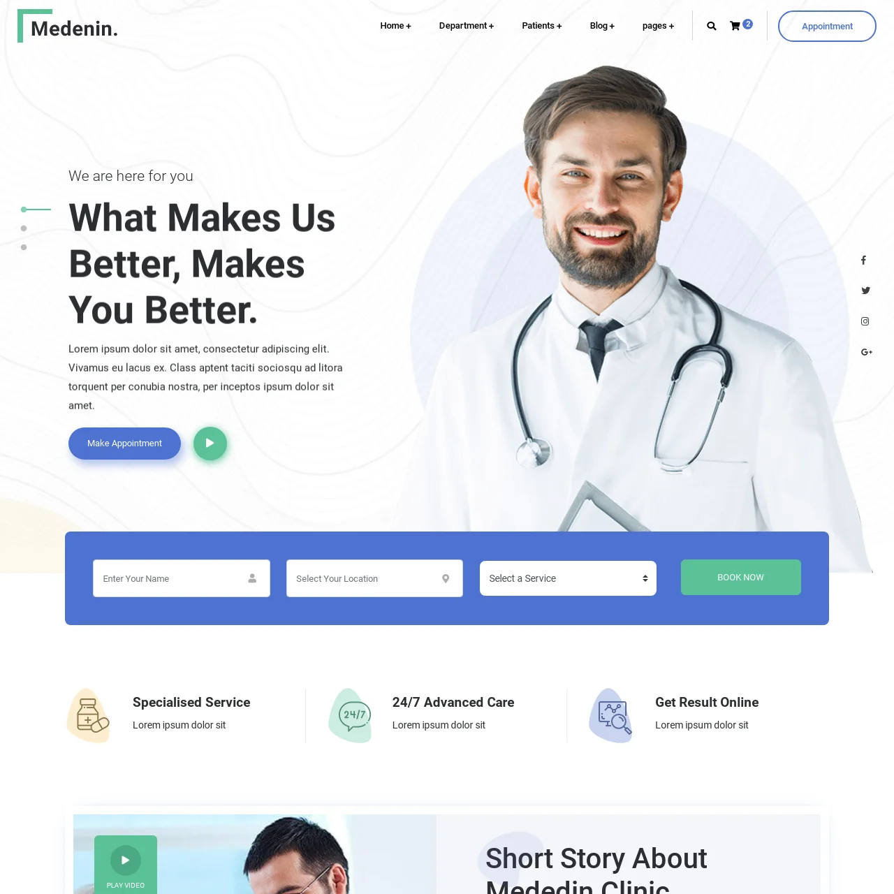 Dentist Dynamic Website with Appoitment - Image 6