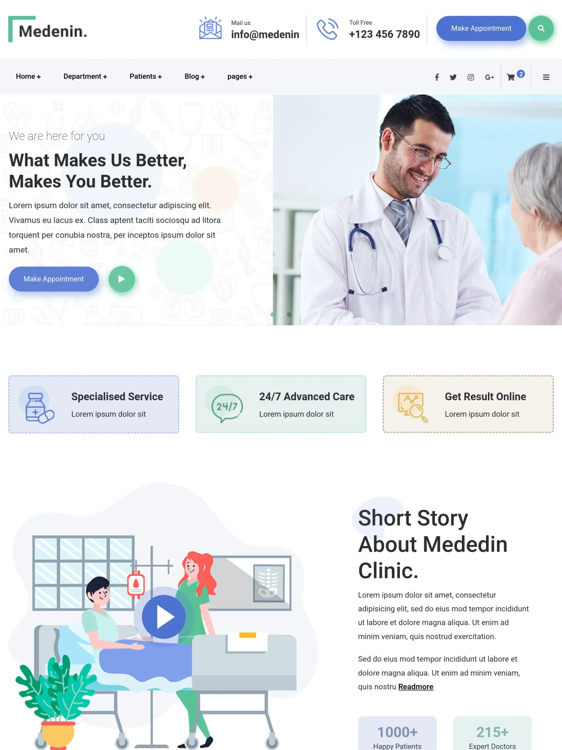 Dentist Dynamic Website with Appoitment - Image 7