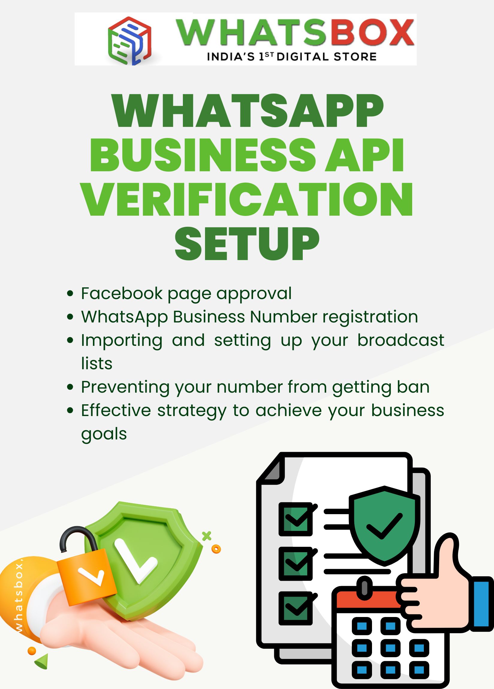 WhatsApp Business API & Facebook Portfolio Setup